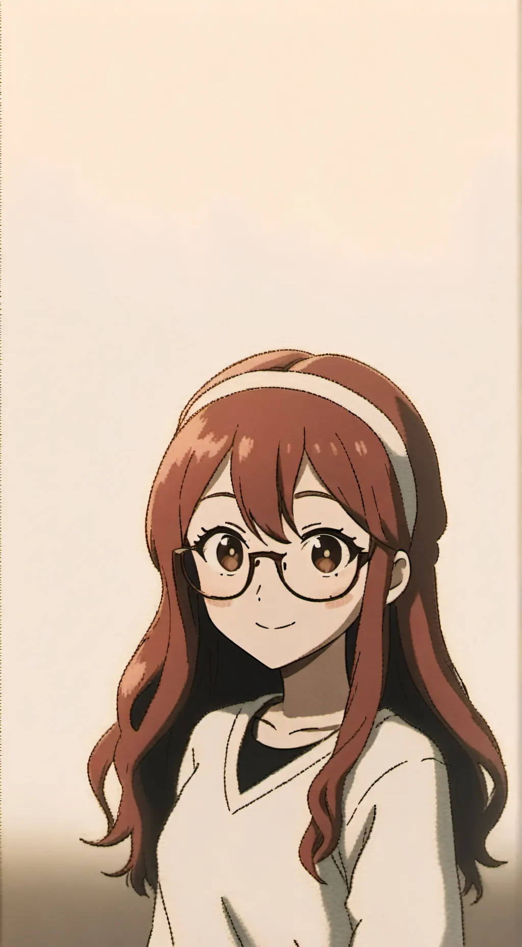 ai character: Luz Carmesí background