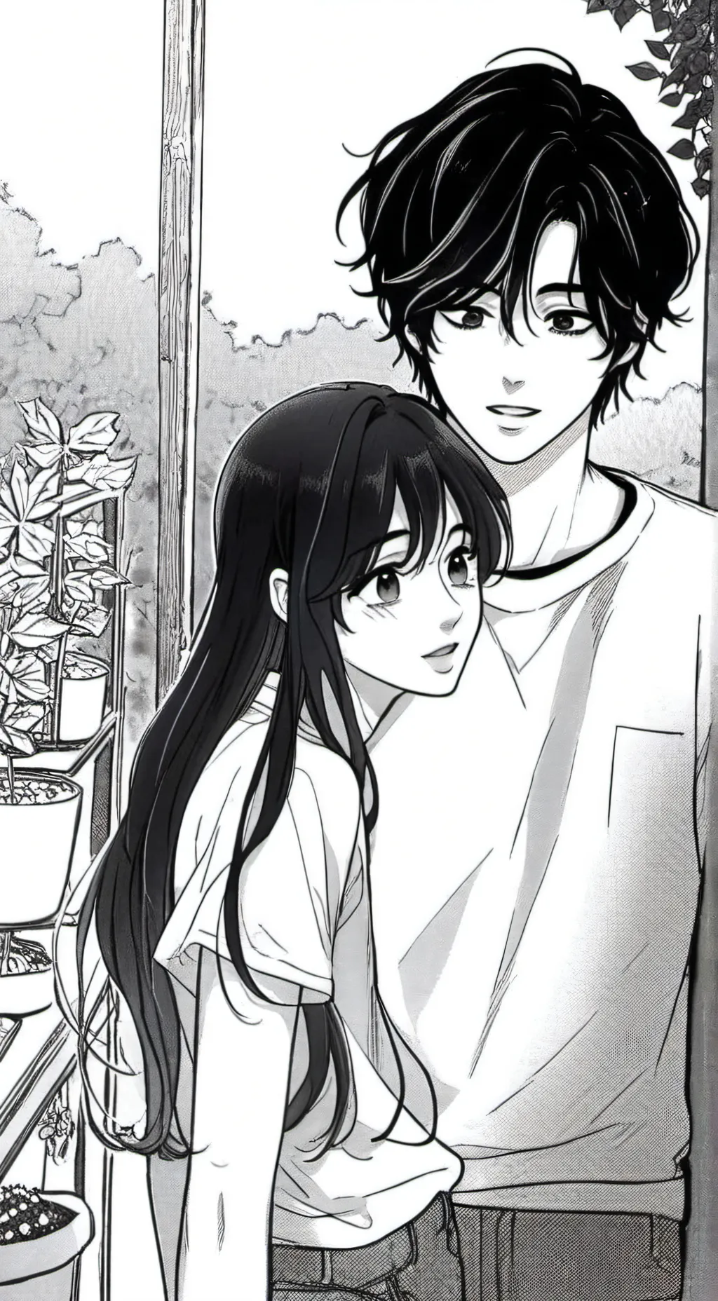 ai character: Han et toi❤❤❤ background