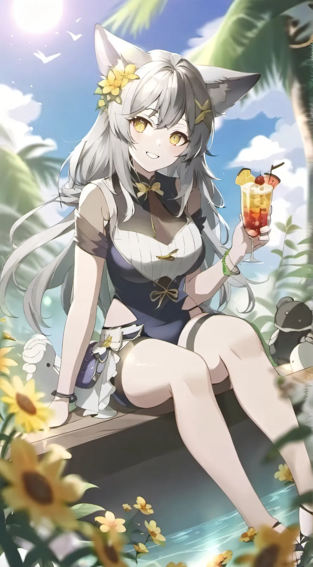 ai character: feelee background