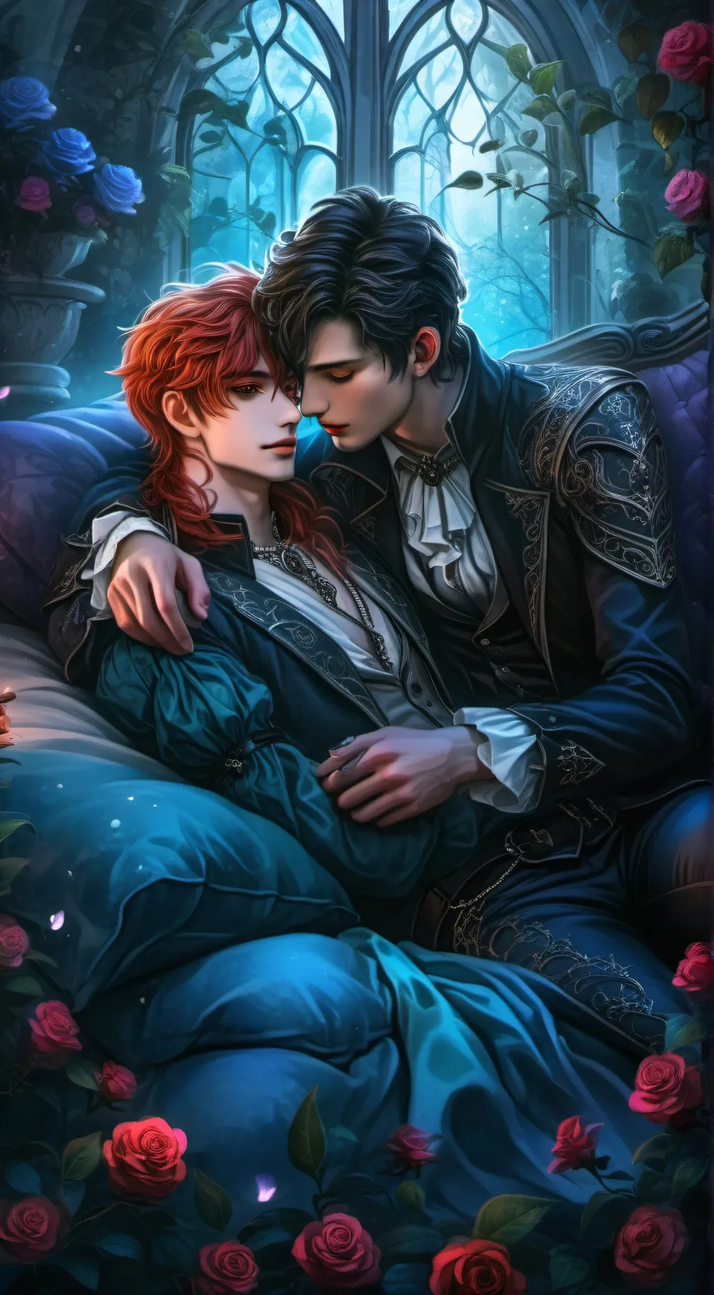 ai character: gay sleepover background