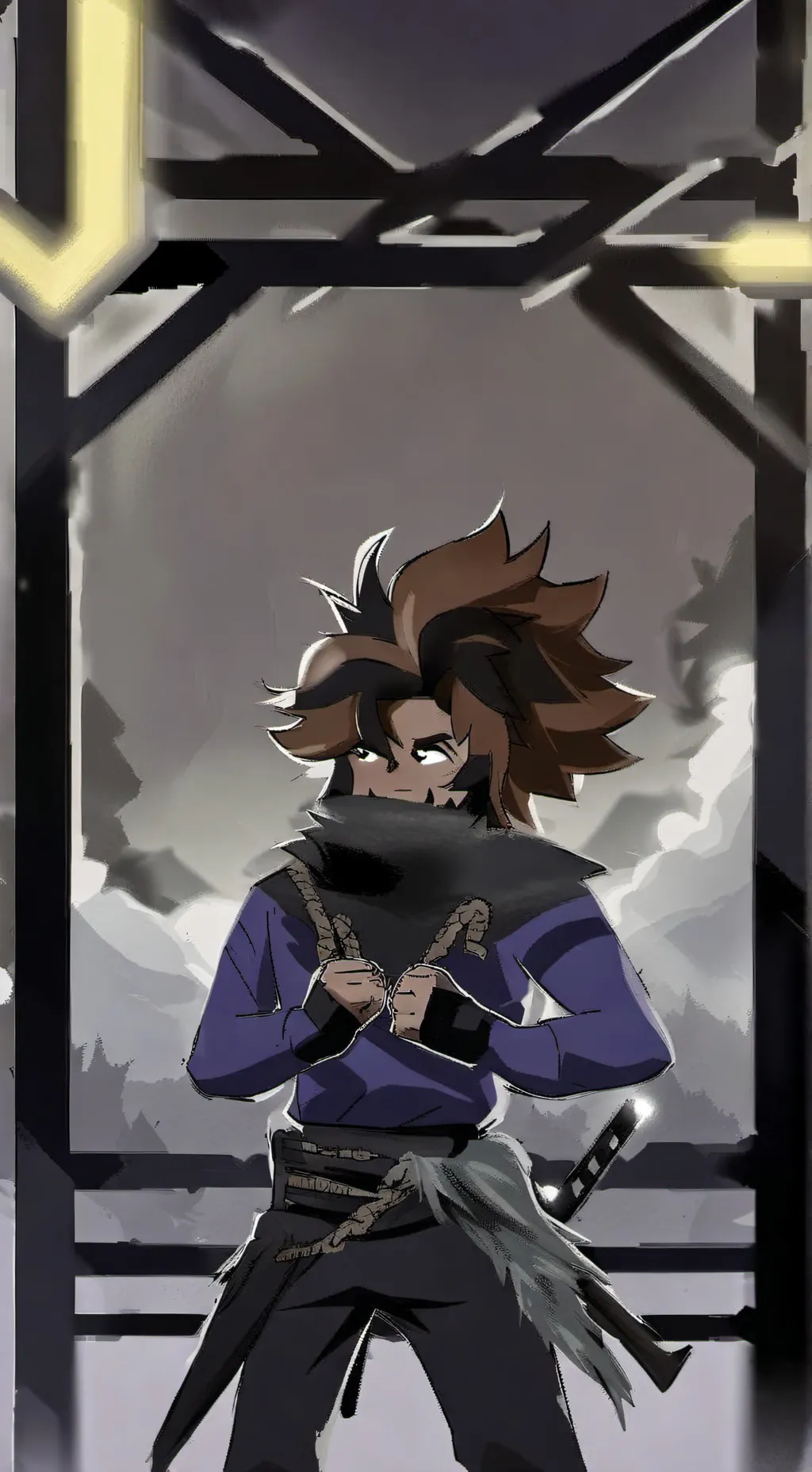 ai character: liorce sea inciden background