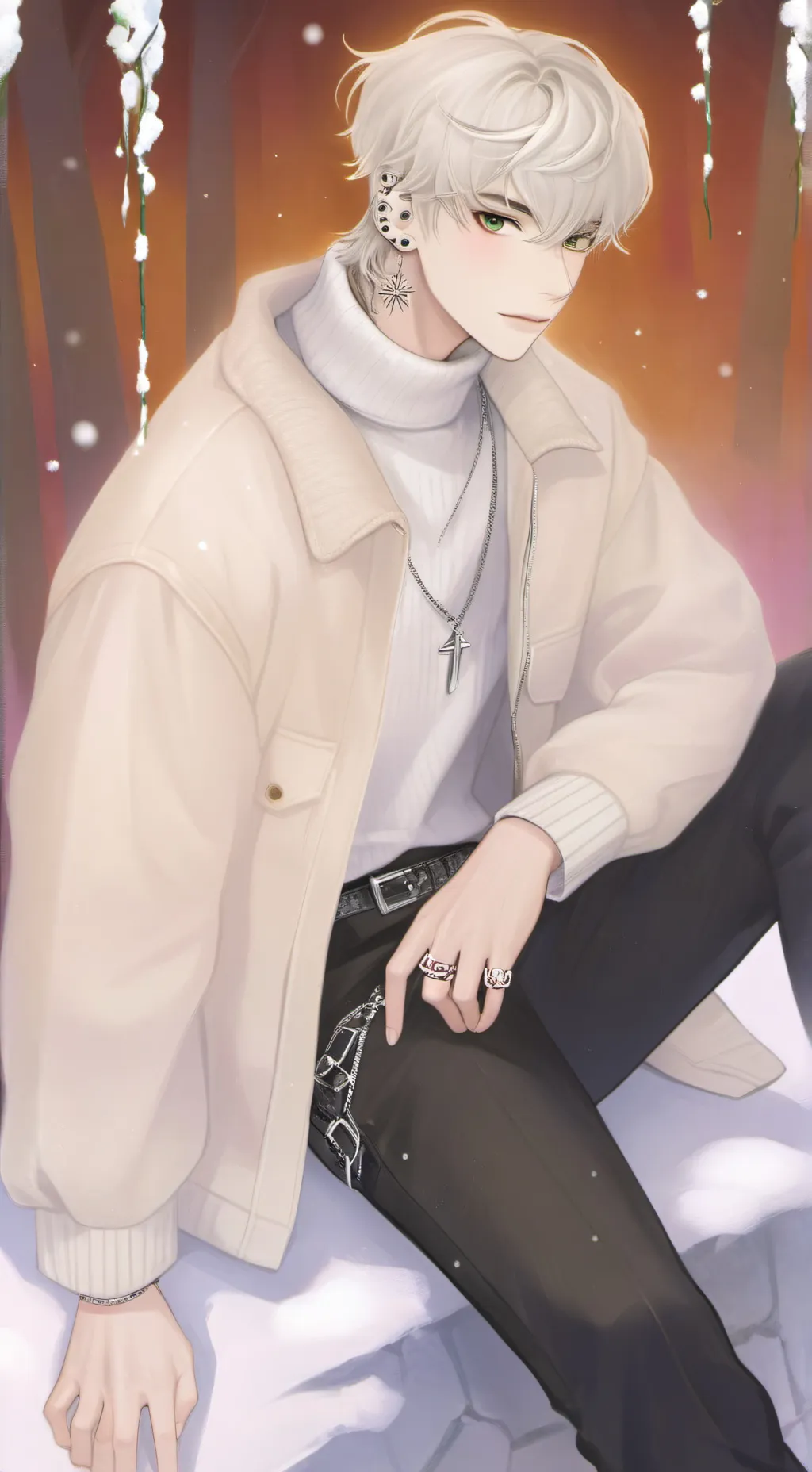 ai character: ~. ᖴᗩᗪᗴᗪ ᗪᗴՏIᖇᗴՏ.. background