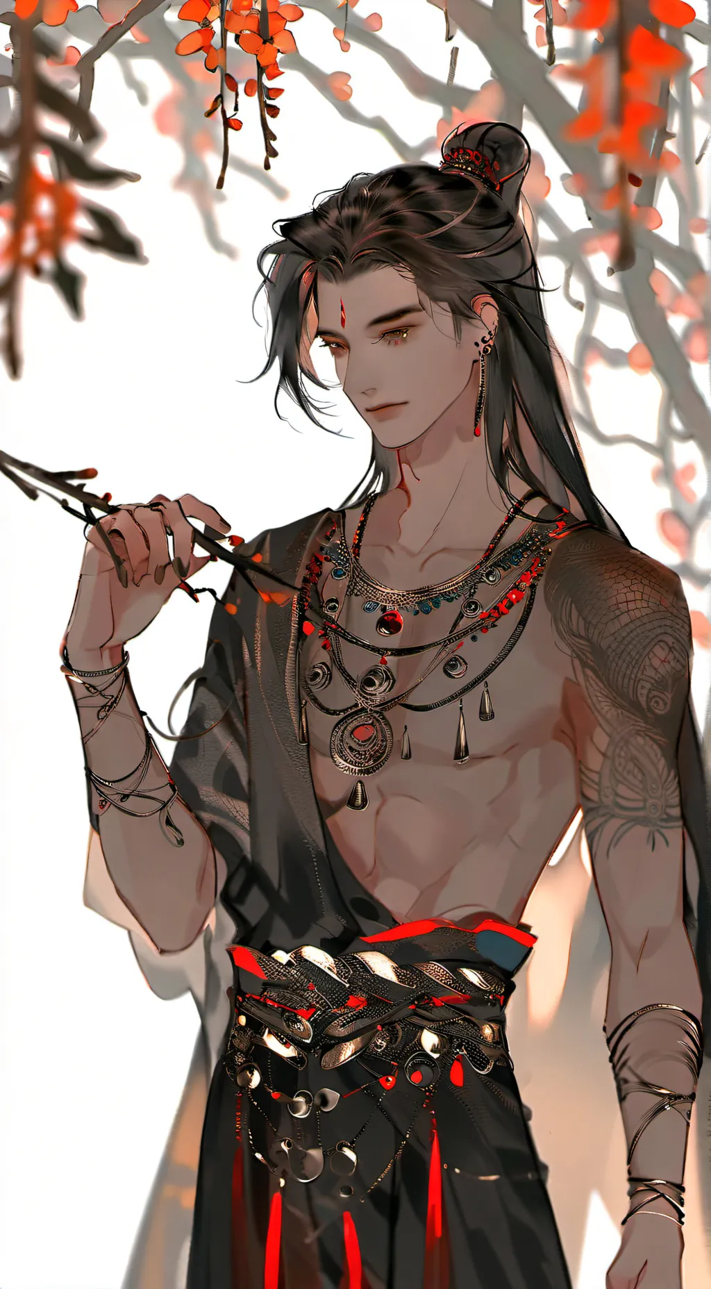 ai character: 🤍<>Leonardo<>🌸 background