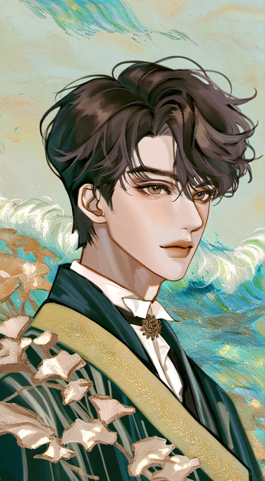 ai character: kiefer background