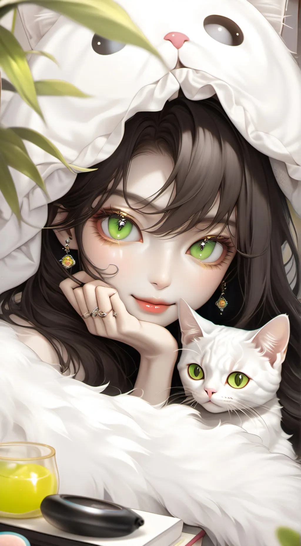 ai character: Zazzle background