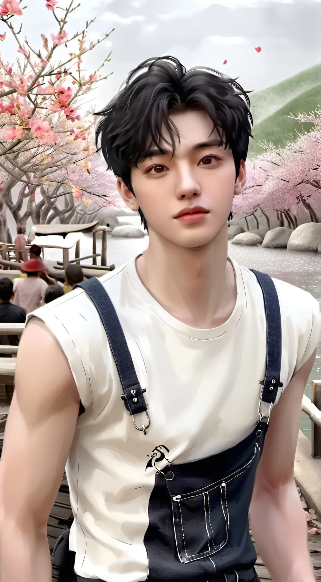 ai character: Stray Kids  background