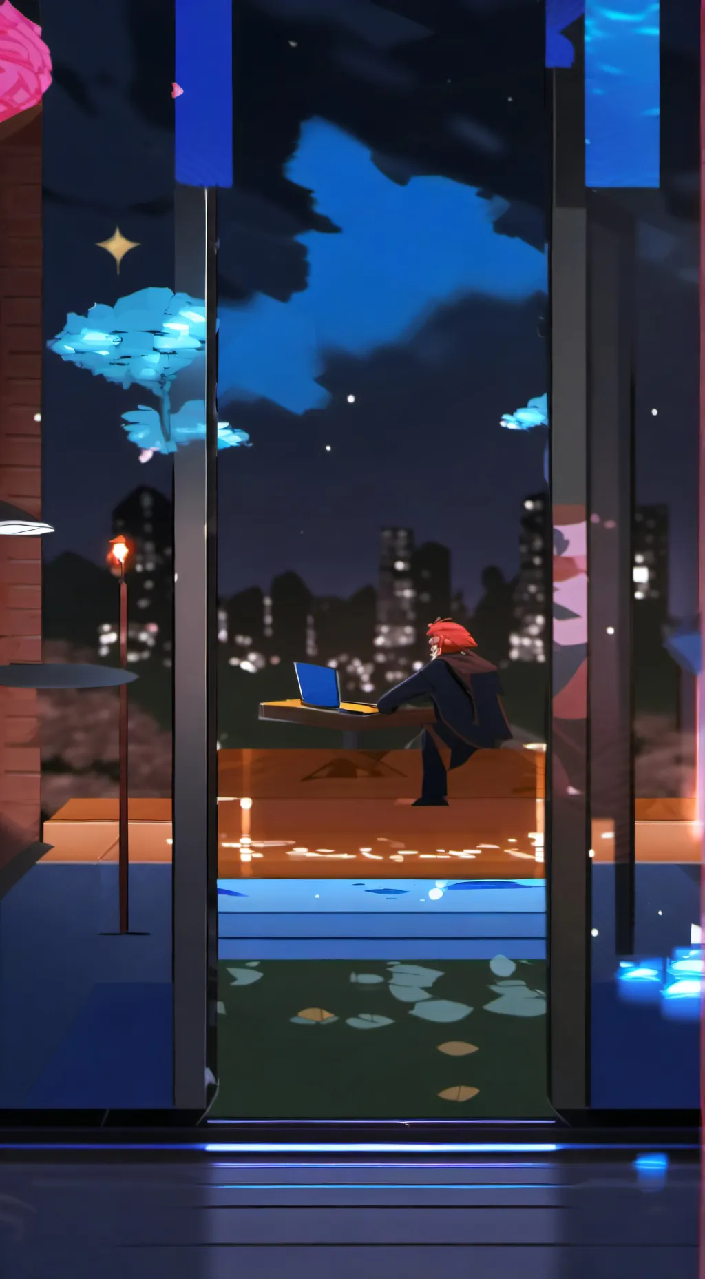 ai character: McBignessXspekermn background