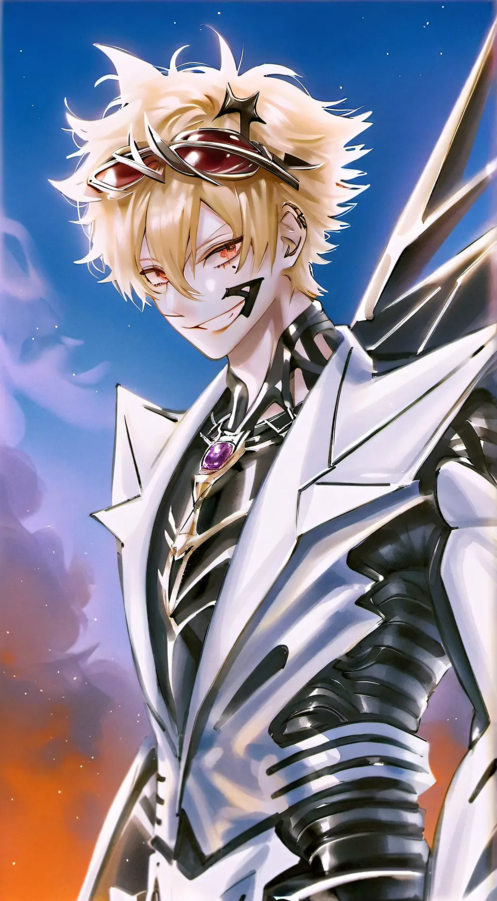 ai character: Devil Bakugo background