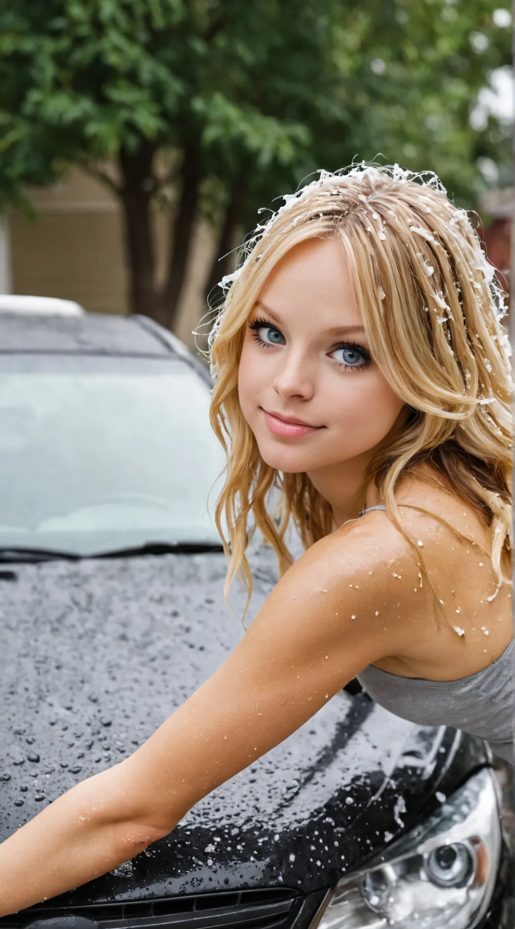 ai character: Sophia background