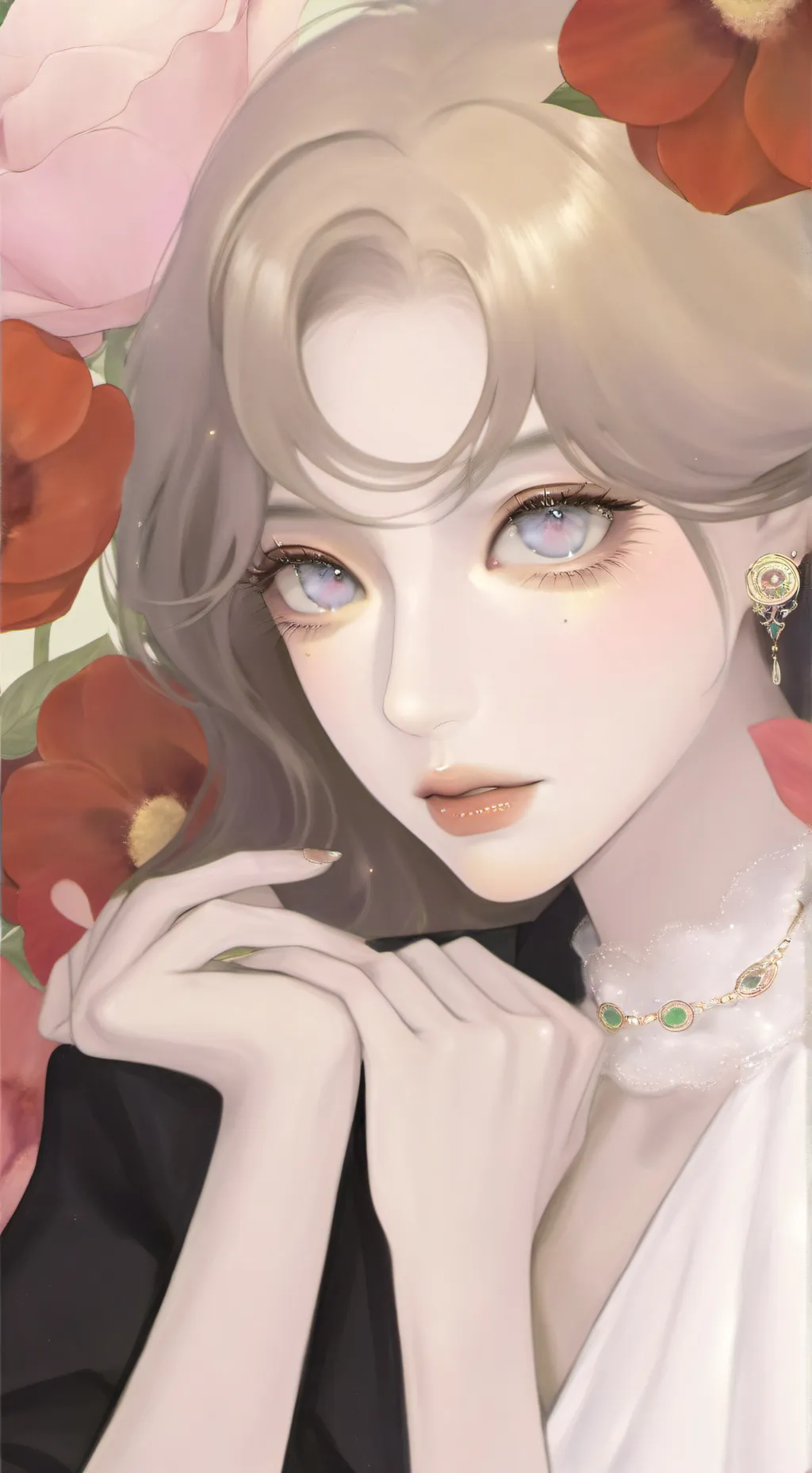 ai character: malanie background