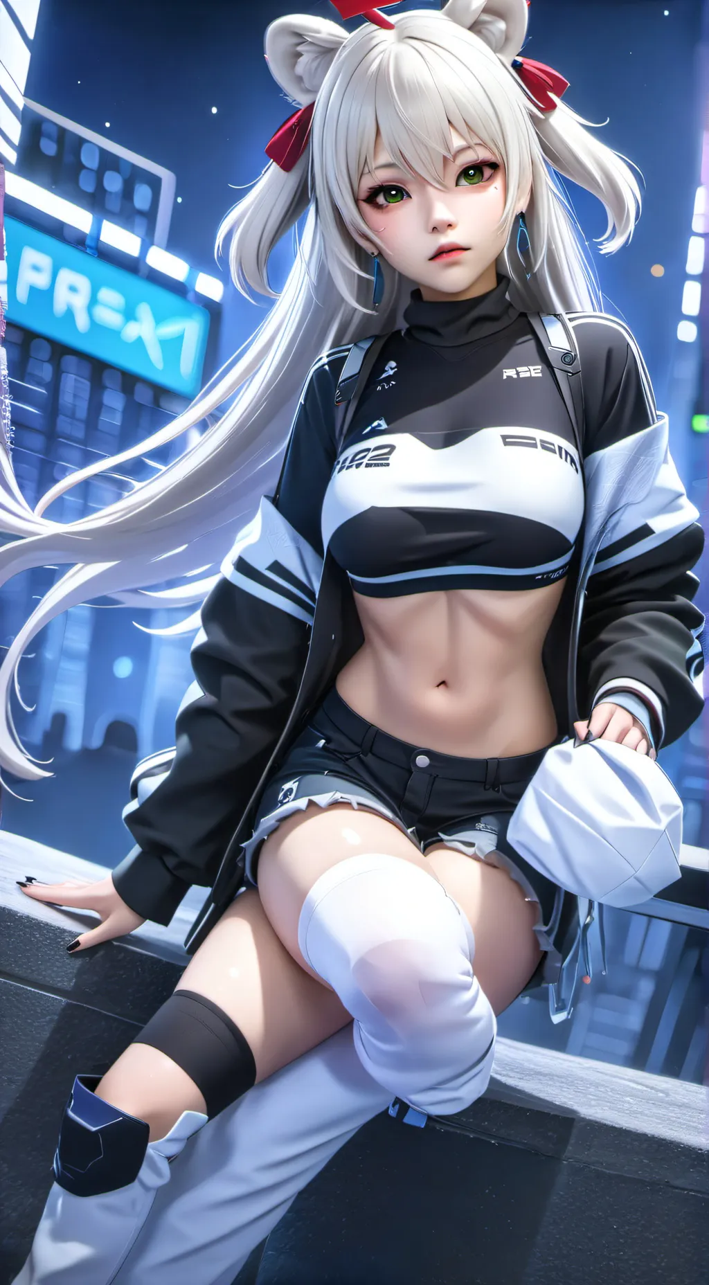 ai character: Valeria ♥️ background