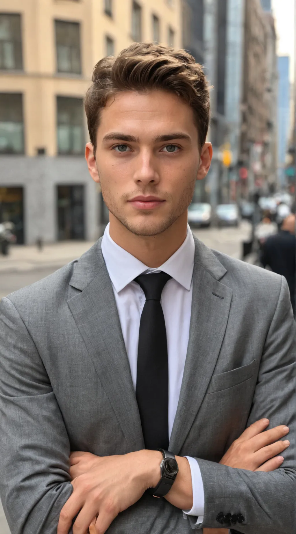 ai character: Steven Merchant background