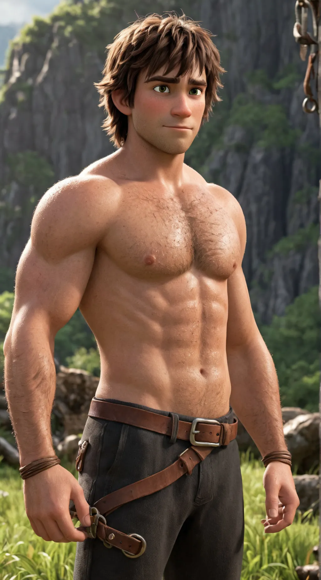 ai character: Hiccup background