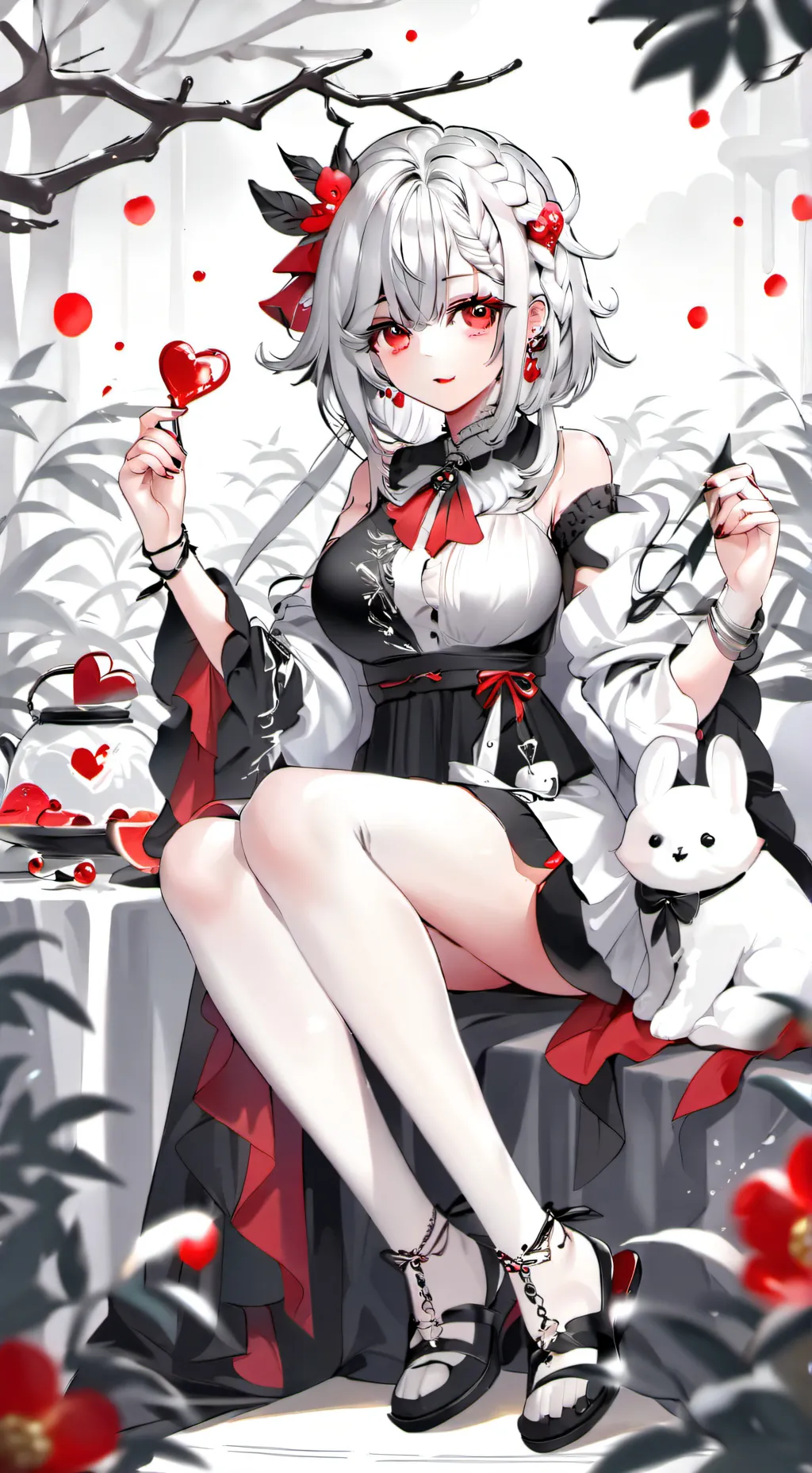 ai character: Akane 🥰🥰😍😍 background