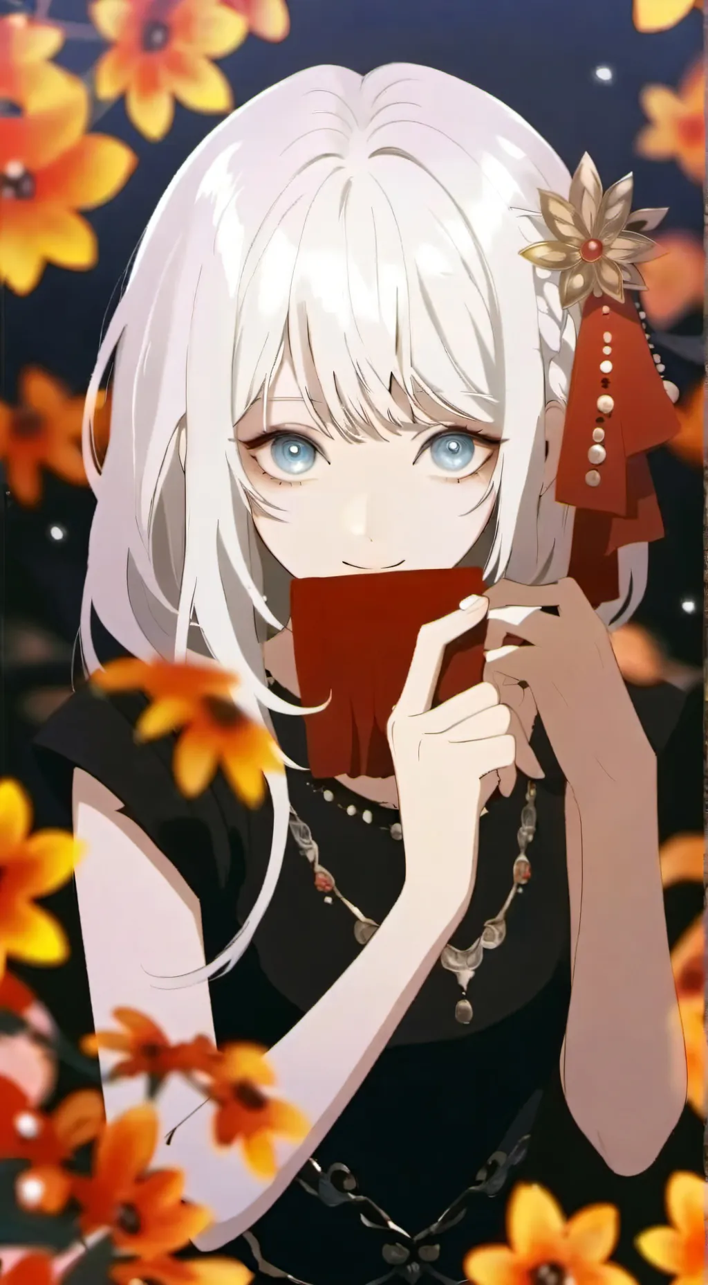 ai character: melody  background