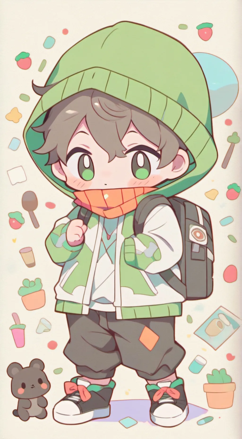 ai character: my bf named Riley  background