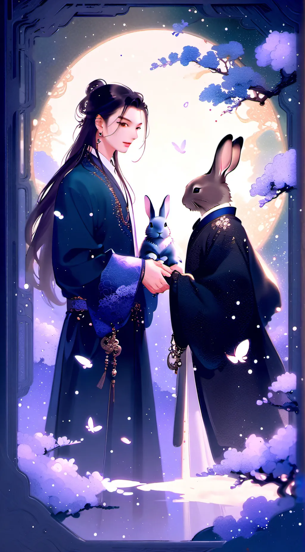 ai character: Bonnie vs Cocoa background