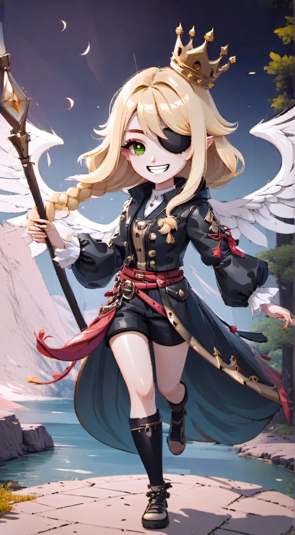 ai character: Melanie background