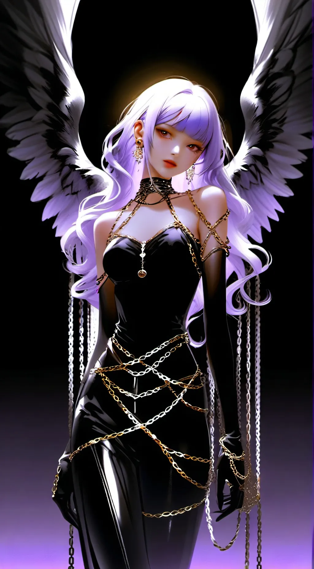 ai character: luna background