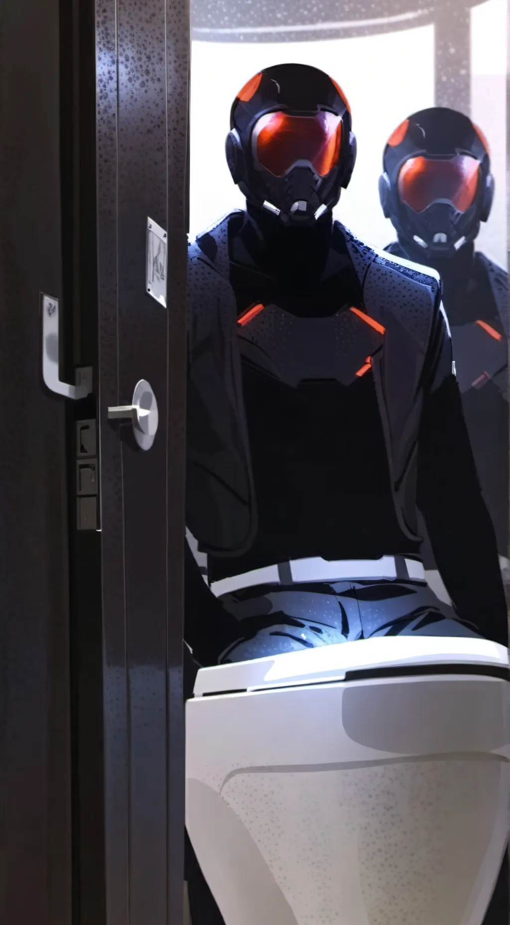 ai character: Titan duo background