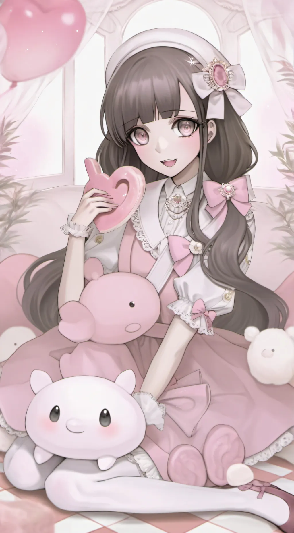 ai character: DanganronpaPickme2 background