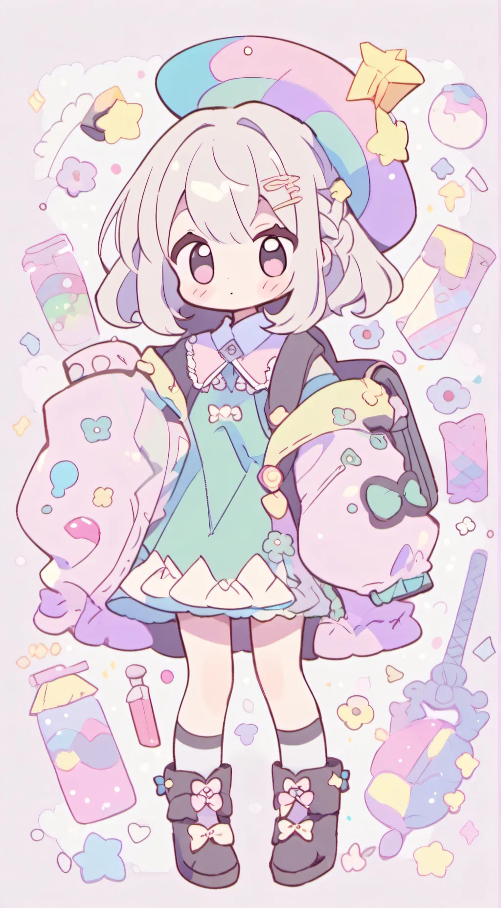 ai character: •♫•♬• 𝑫𝒔𝒎𝒑 •♬• background