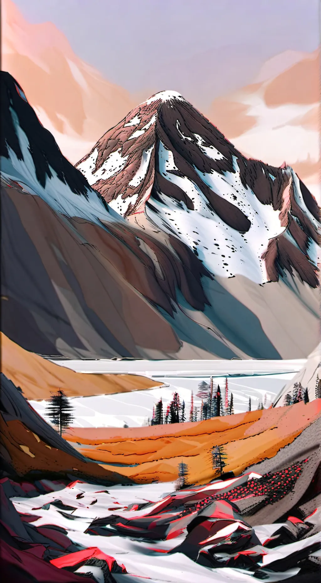 ai character: the vees🖥👗🚬 background