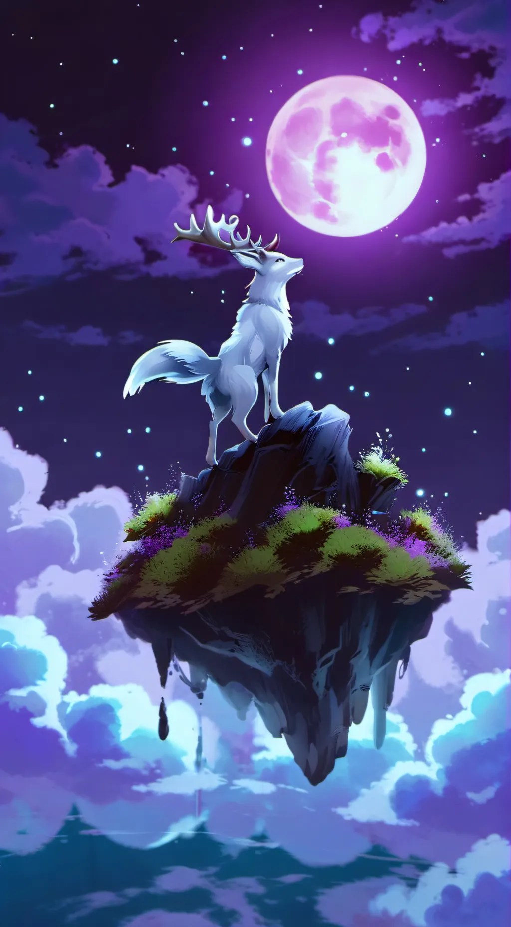 ai character: Moon boss background