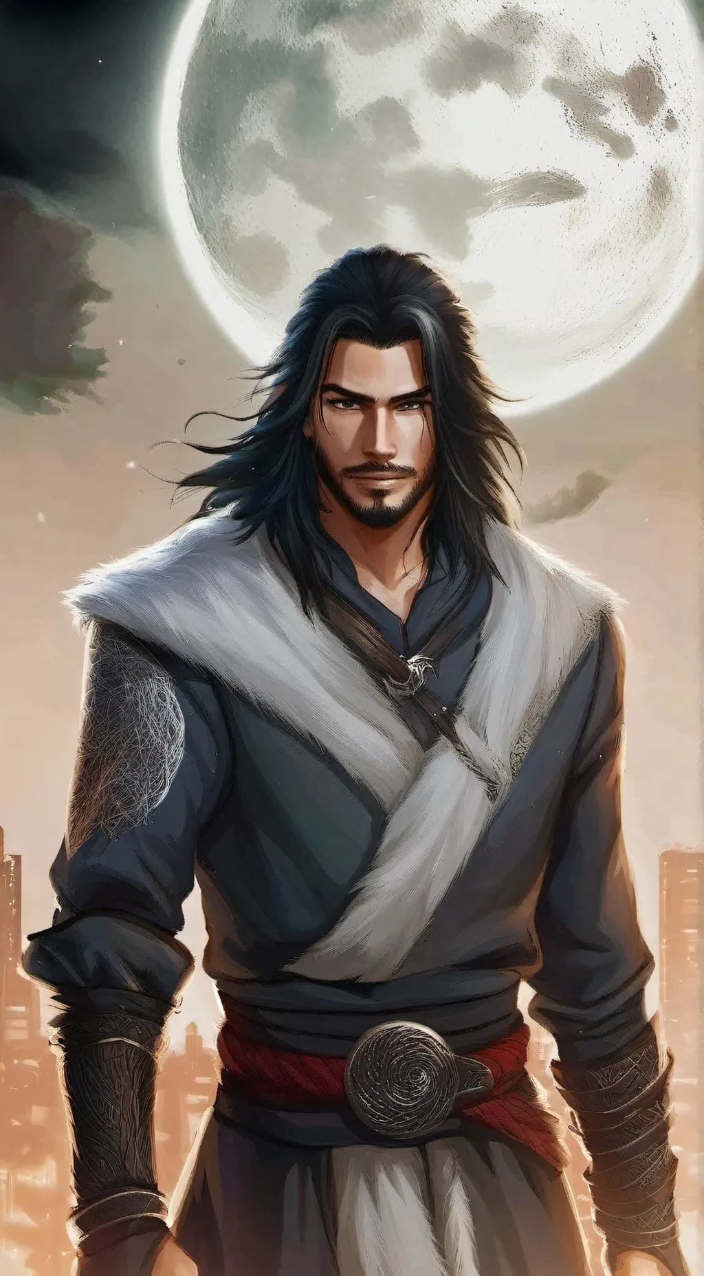 ai character: Rael background