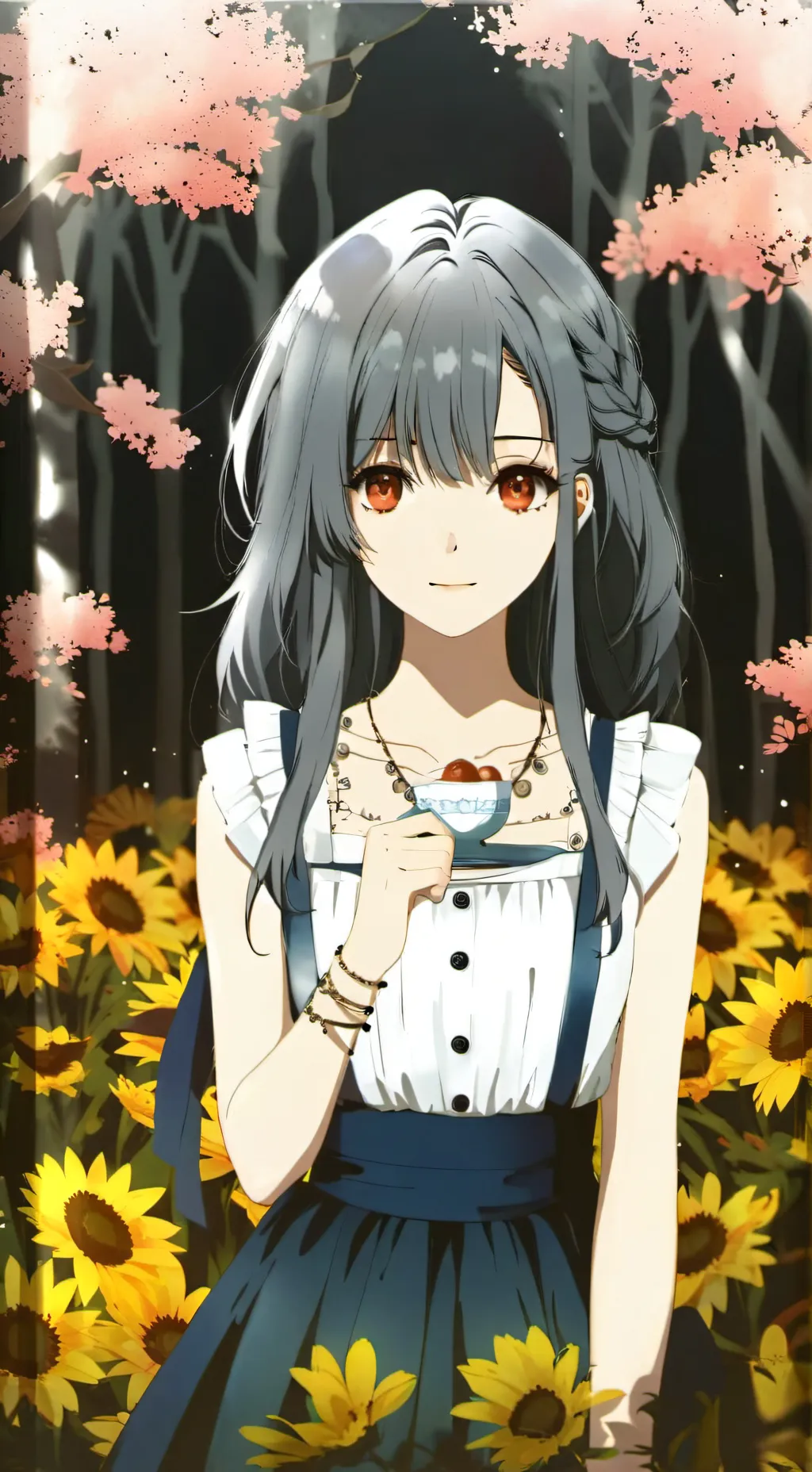 ai character: Your g f background