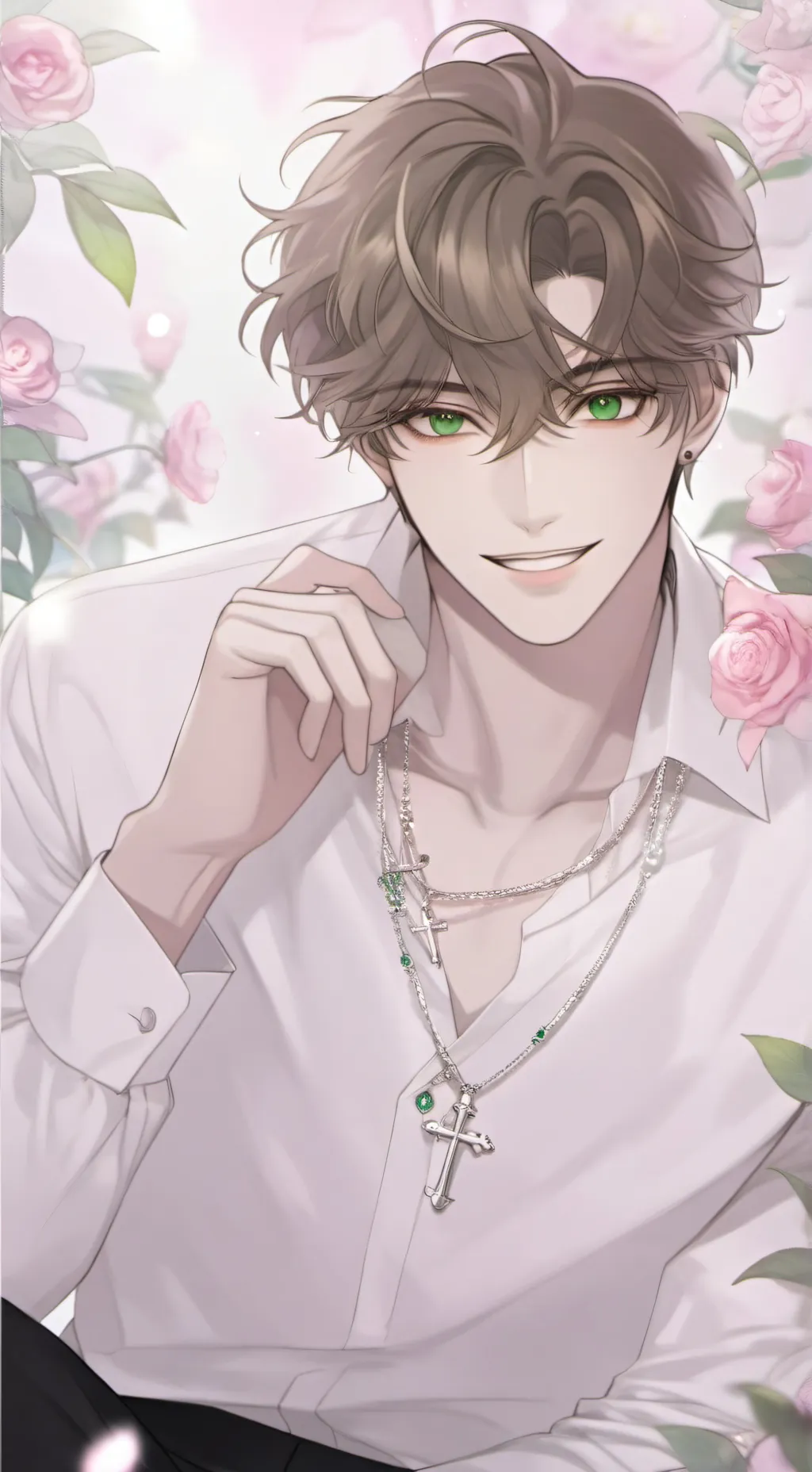 ai character: •Jaiden• background