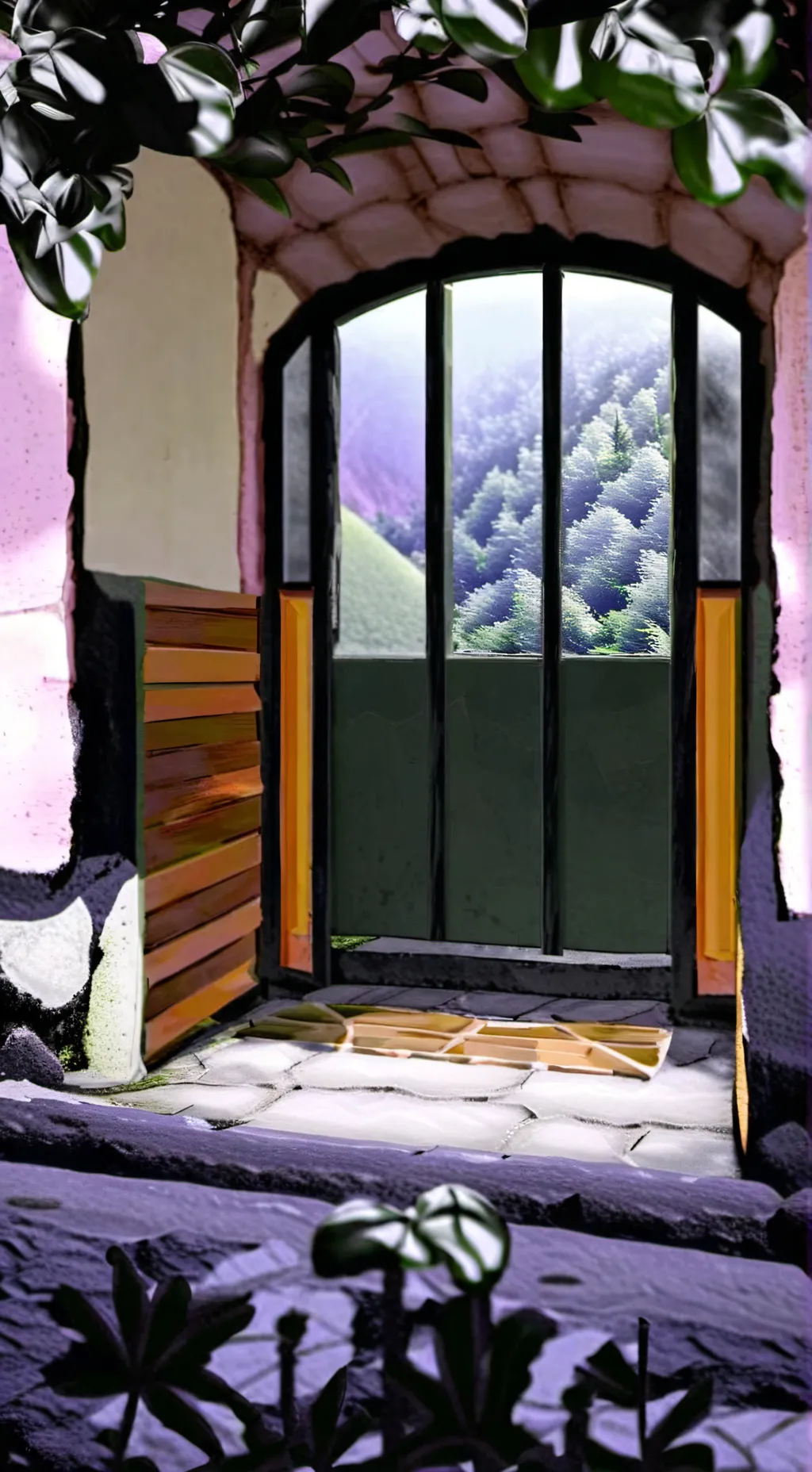 ai character: MHA zoom call background