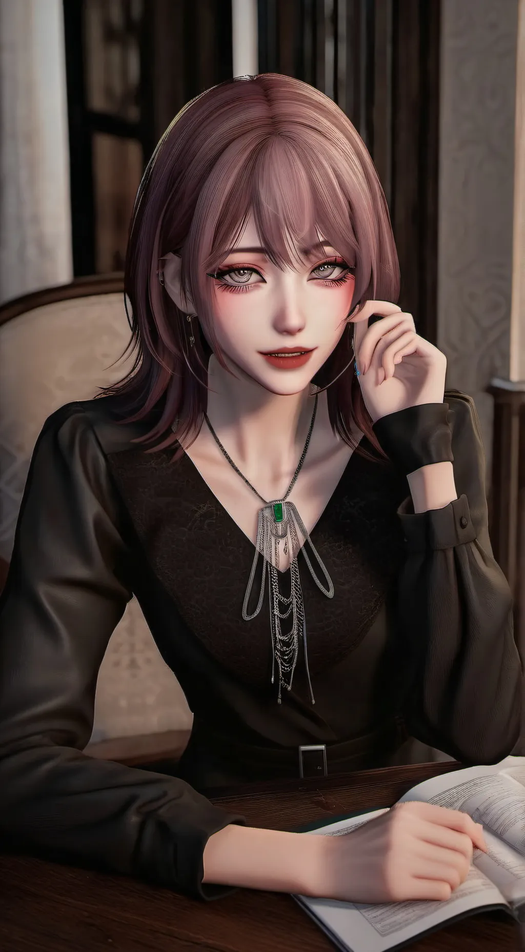 ai character: Sarah background