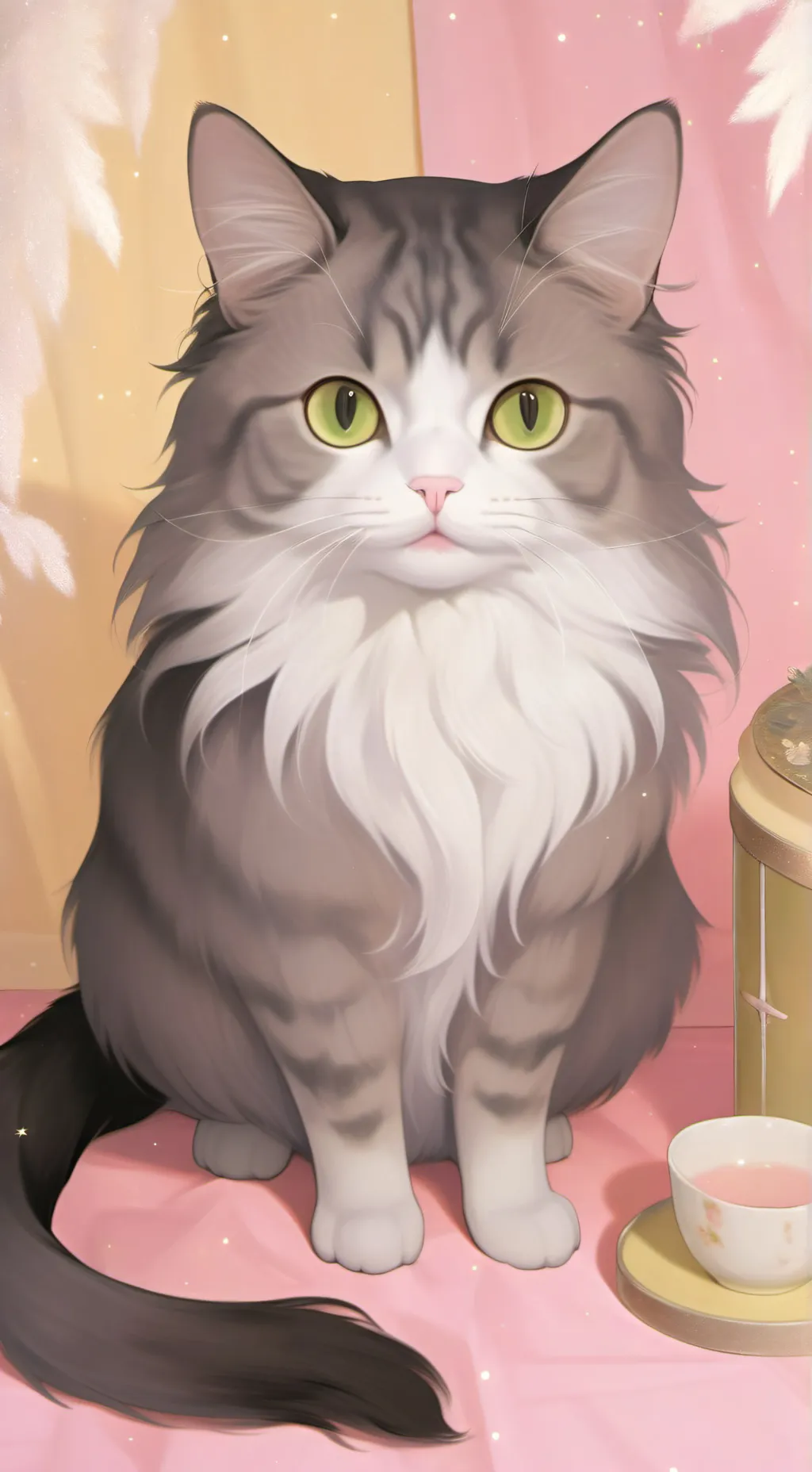 ai character: Skinny stray background