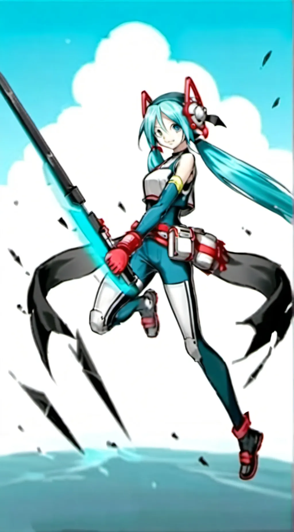 ai character: Sprunki x Backroom background