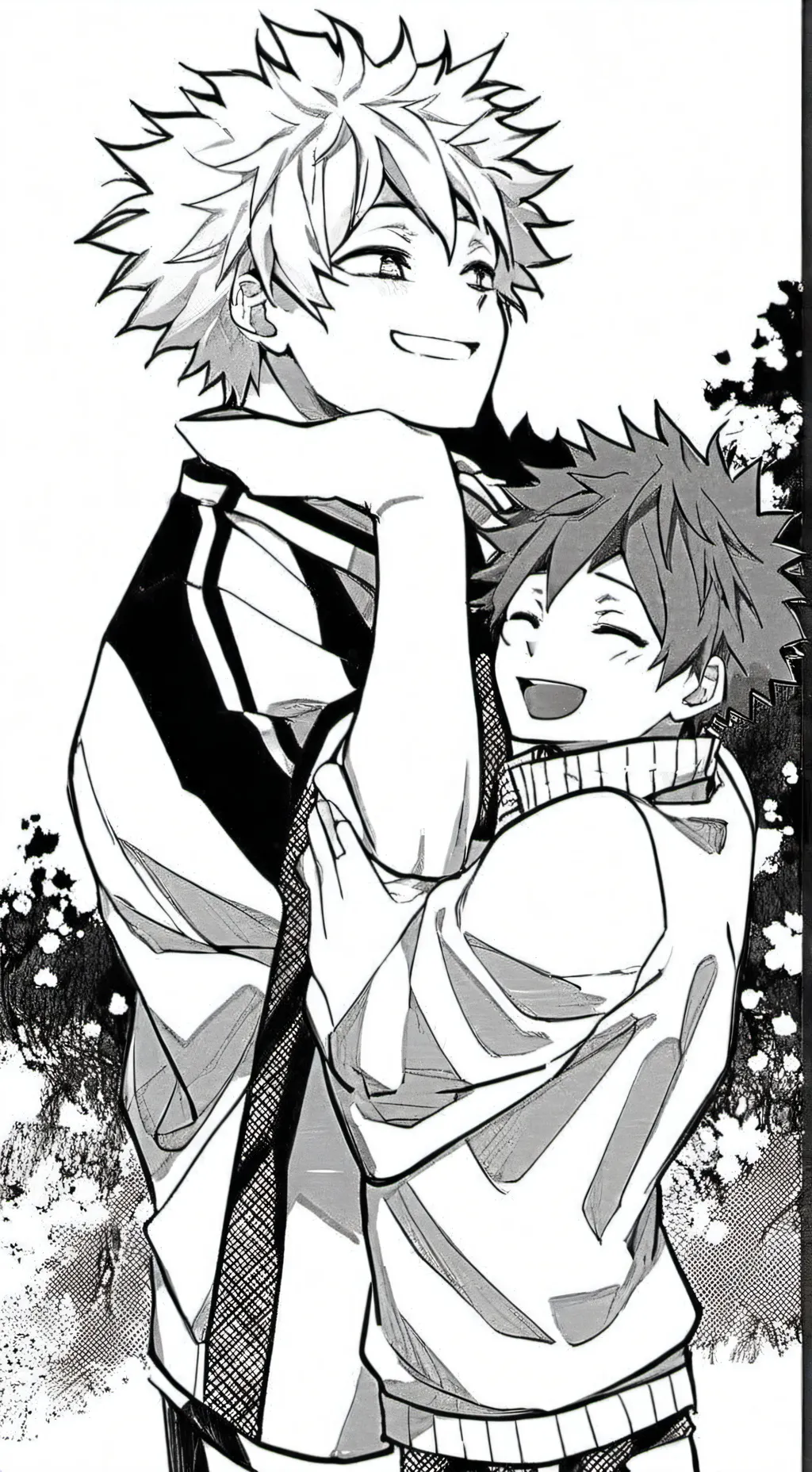 ai character: bakudeku  background