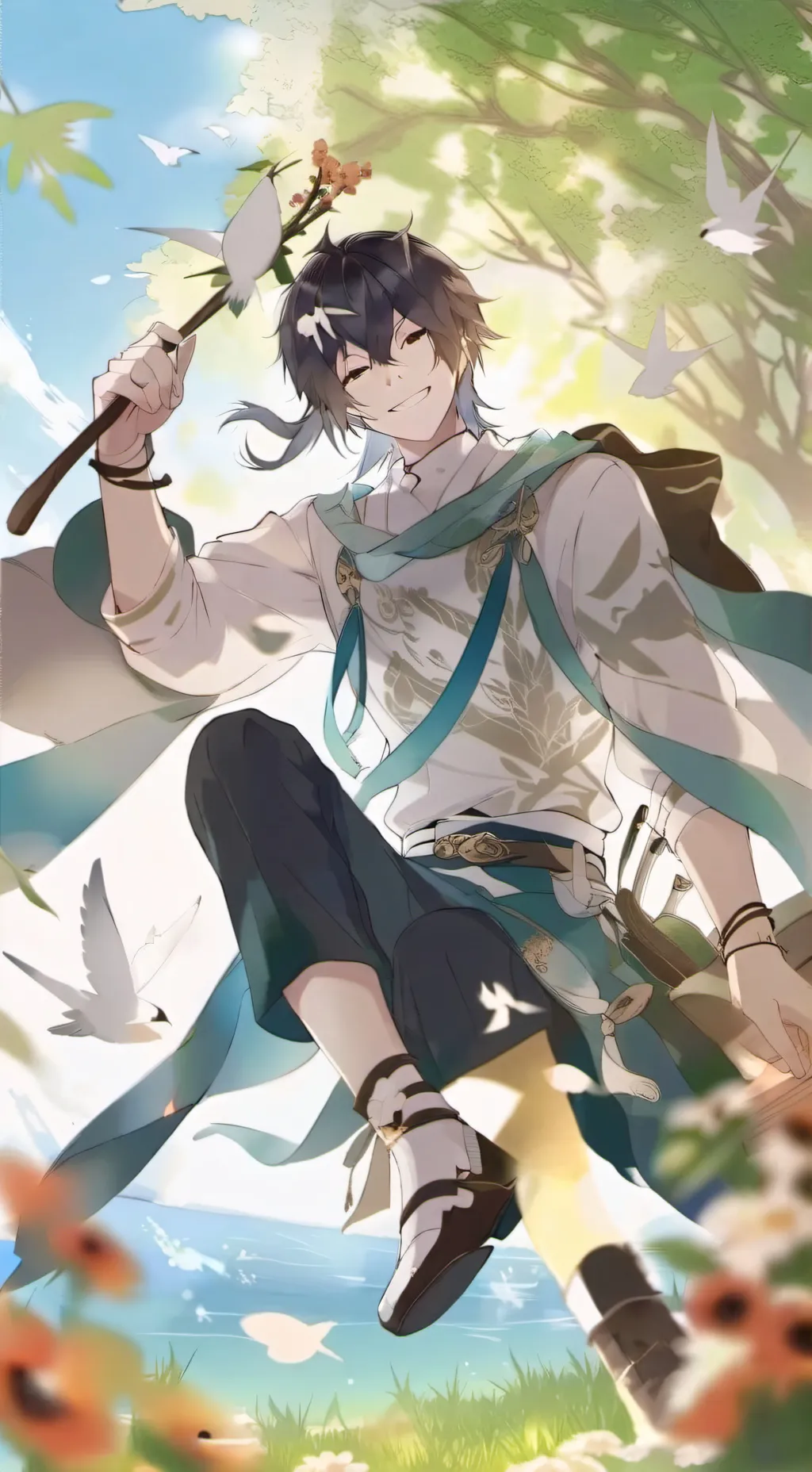 ai character: Katsuma background