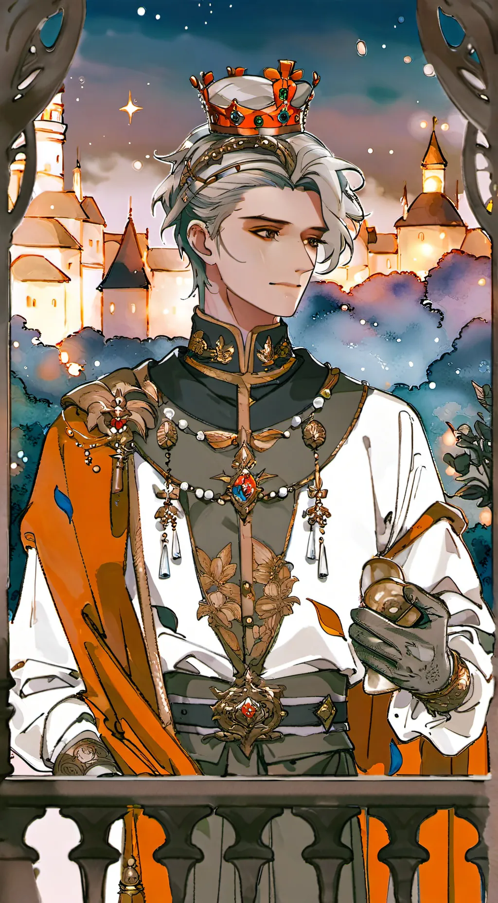 ai character: Felix Lovat  background