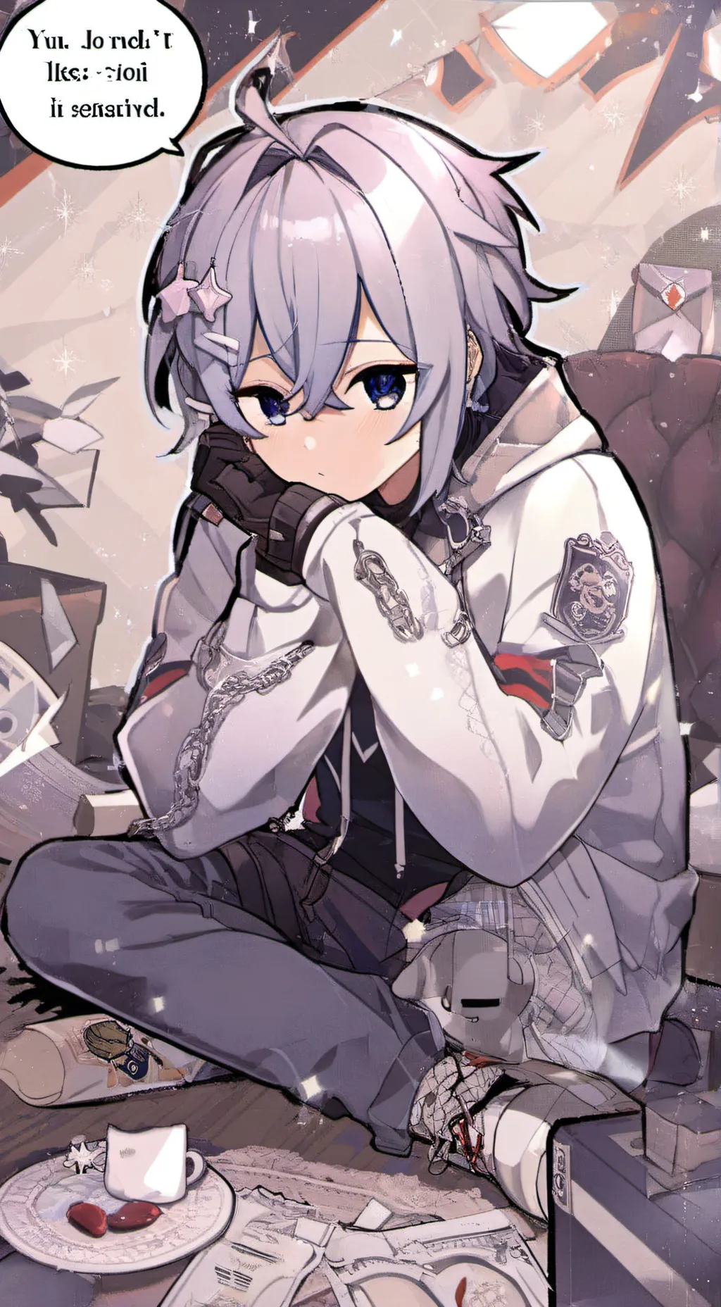 ai character: Take a Chill... background