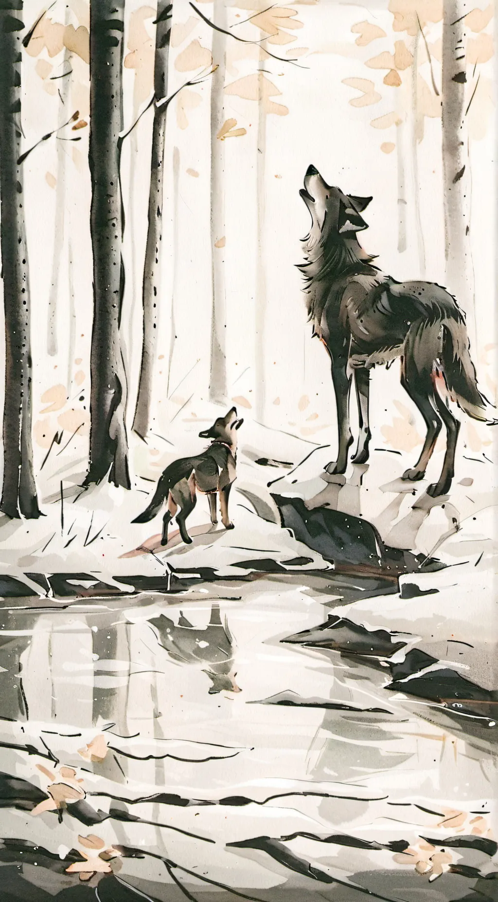 ai character: SCHOOL ATTACKED background