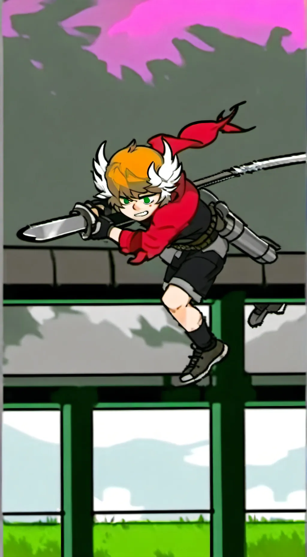 ai character: Eder x Monkey background