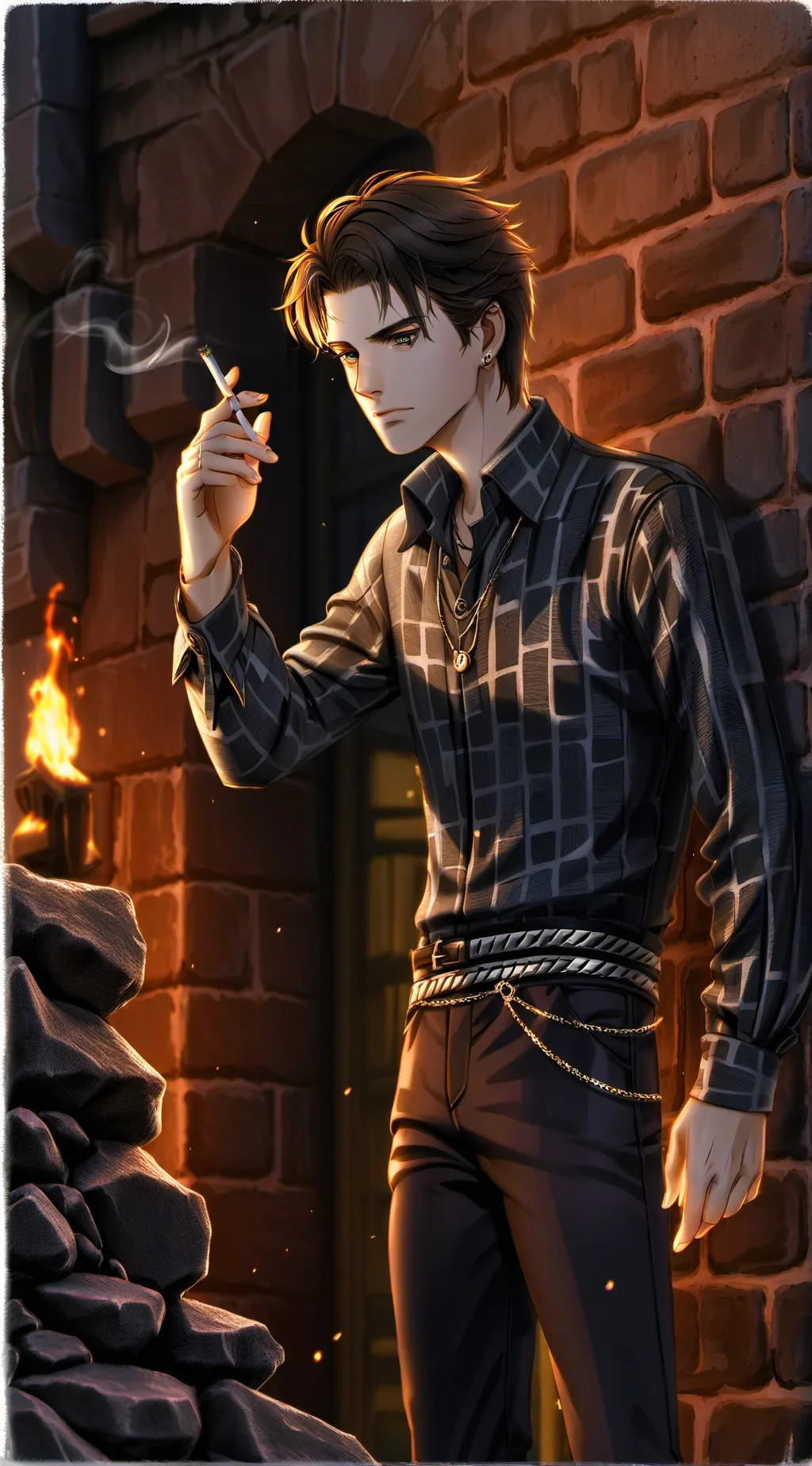 ai character: Drax background