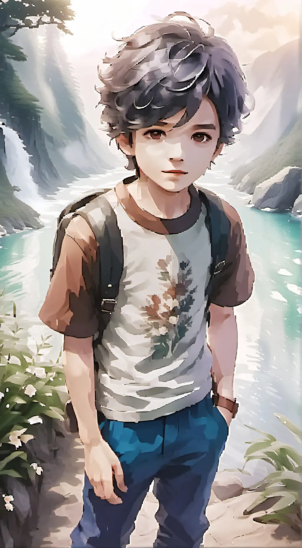 ai character: Kuya isaac background