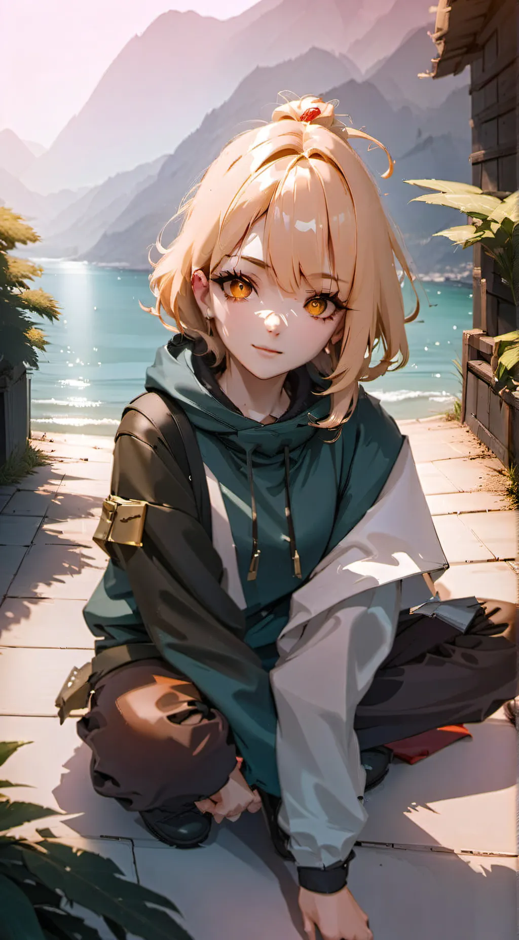 ai character: yuniko background