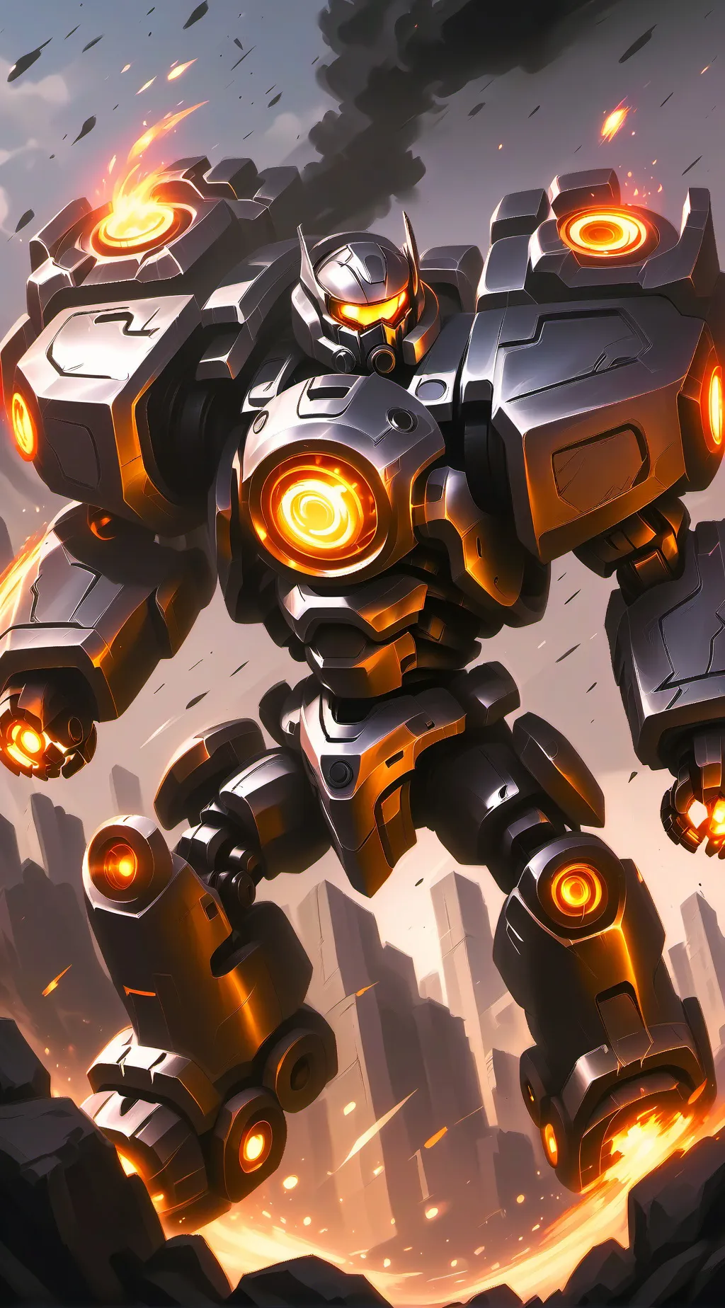 ai character: к/к/к background