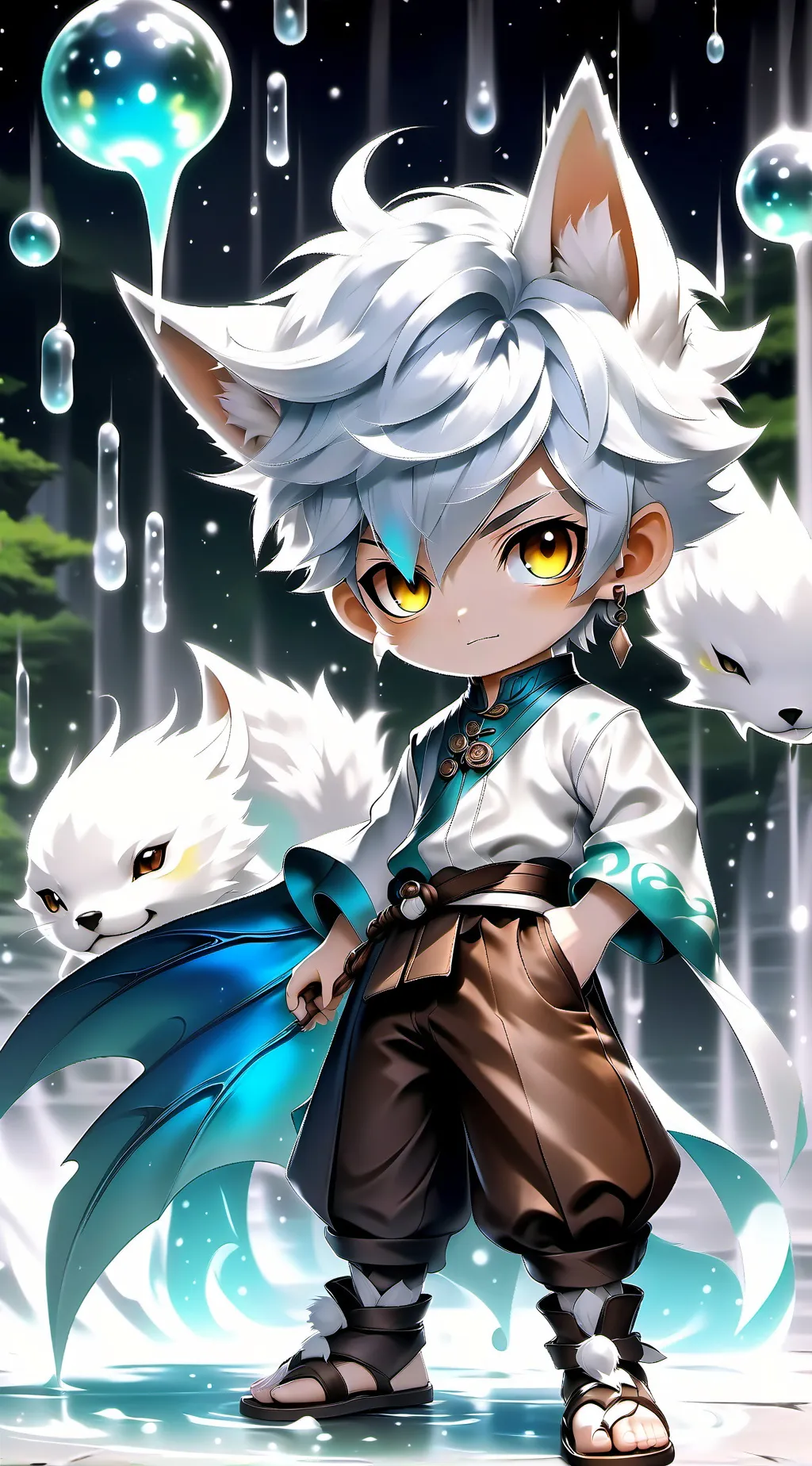 ai character: harith x joy background