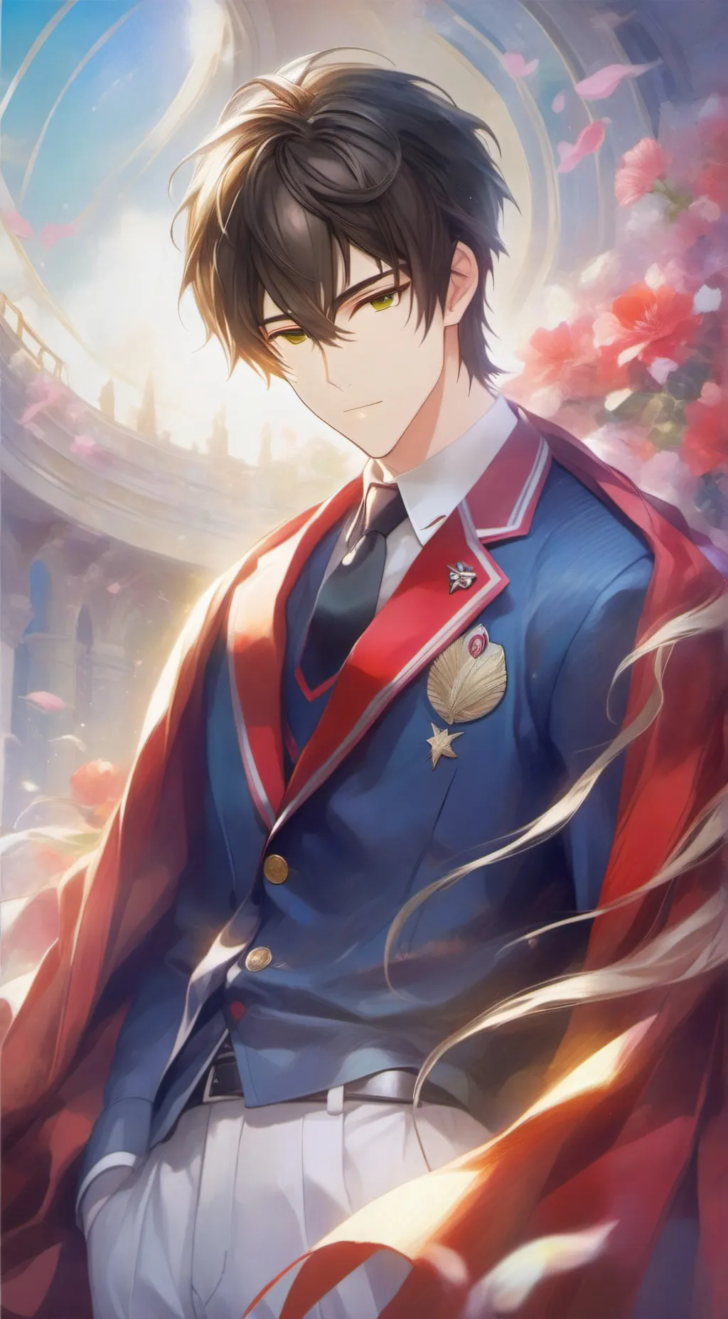 ai character: Sander background