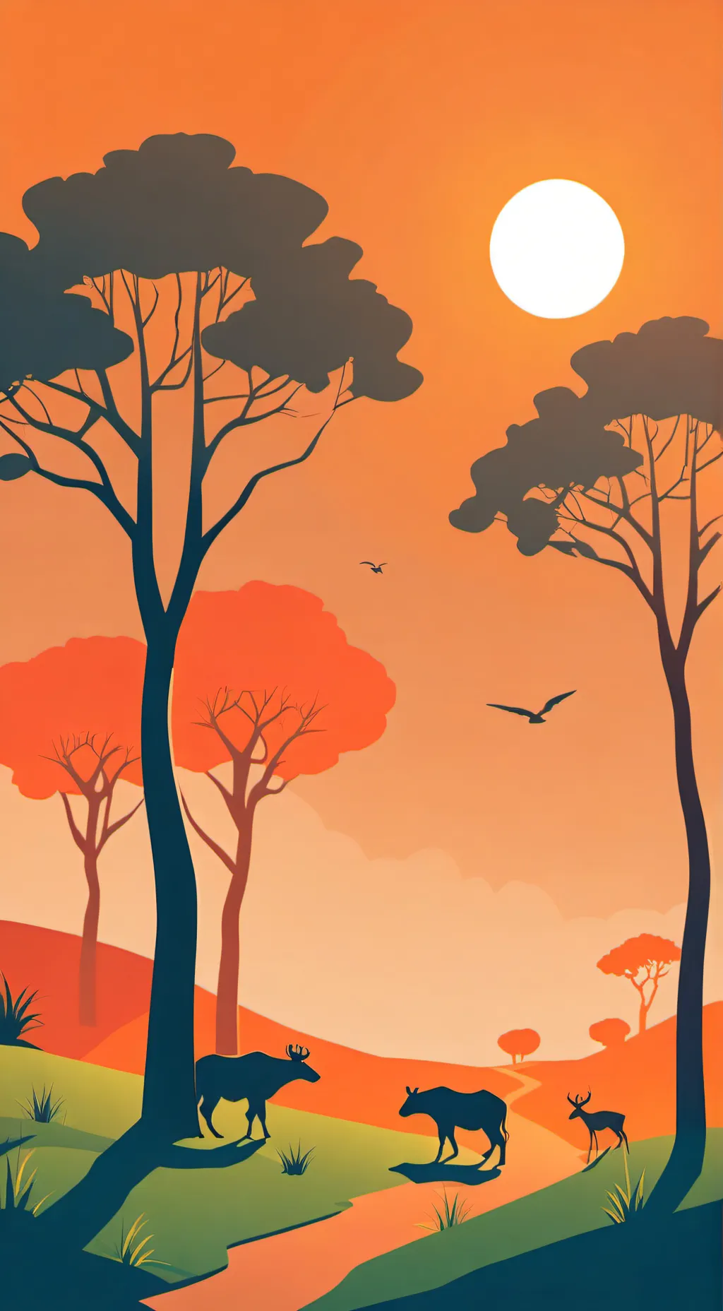 ai character: papa background