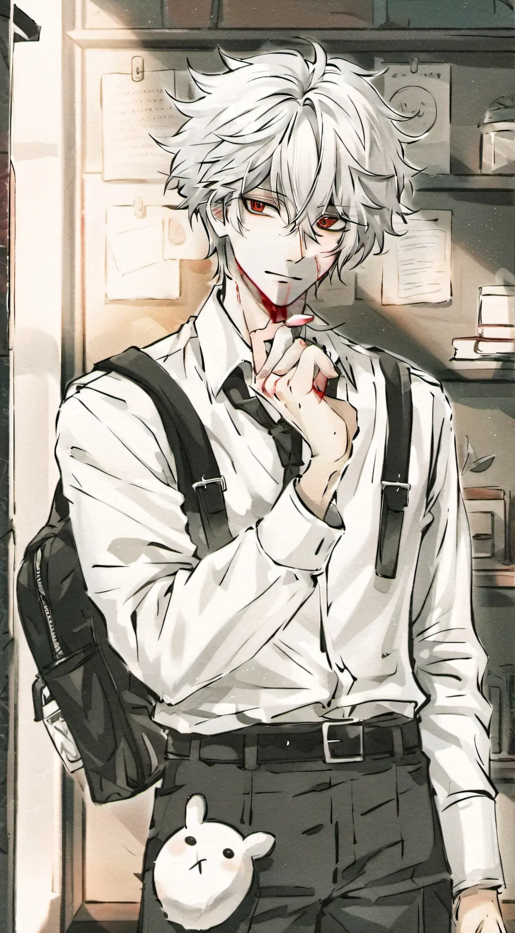 ai character: shiyoshi background