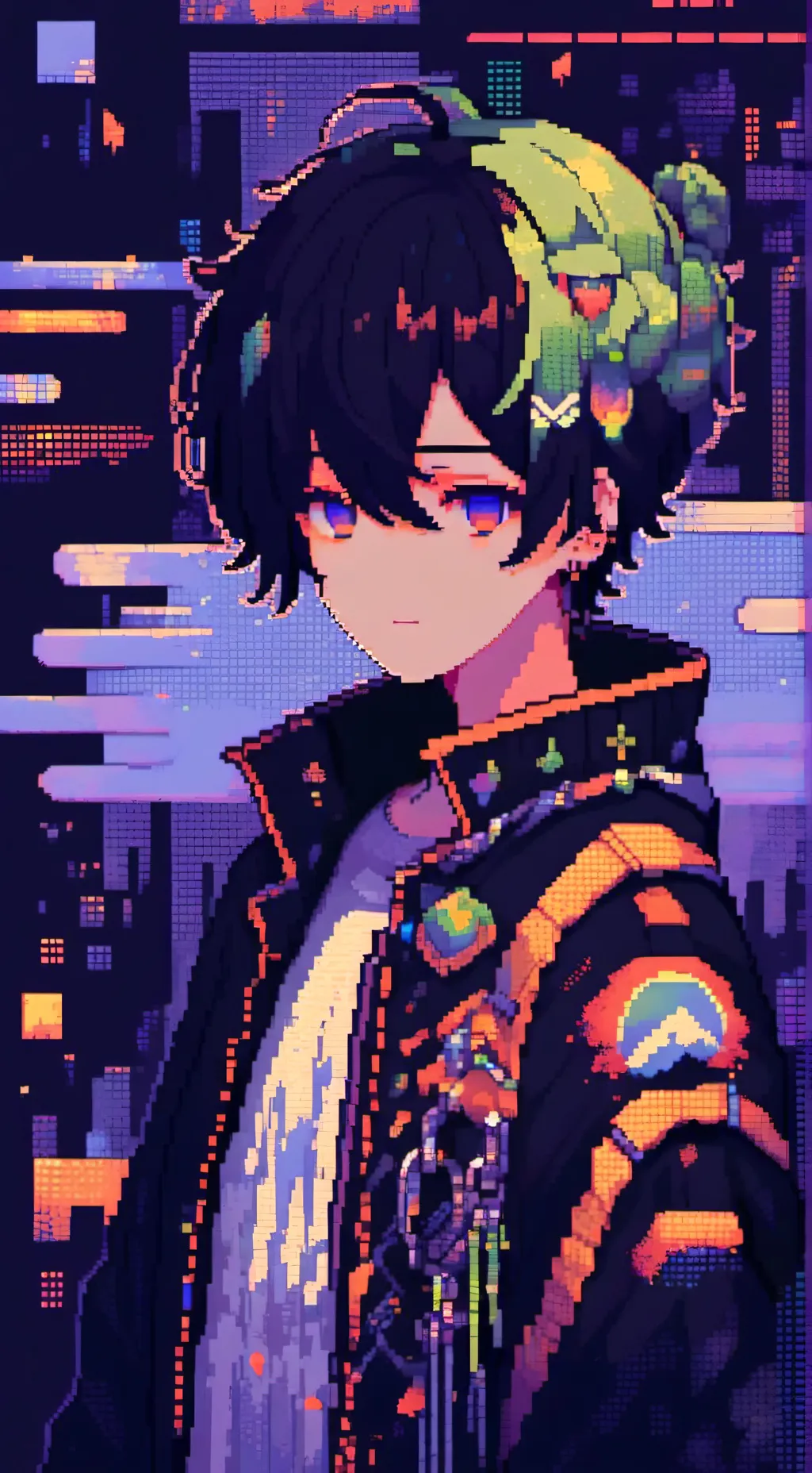 ai character: criança background